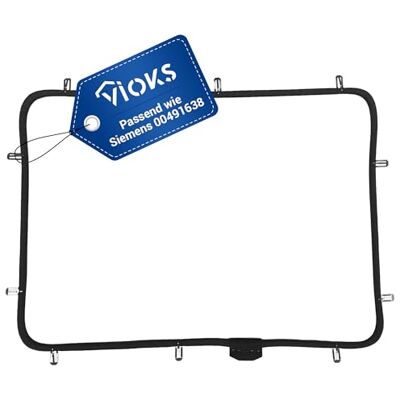 VIOKS Junta de goma para puerta de horno de repuesto para Bosch Siemеns 00491638 VIOKS Junta de goma para puerta de horno de repuesto para Bosch Siemеns 00491638