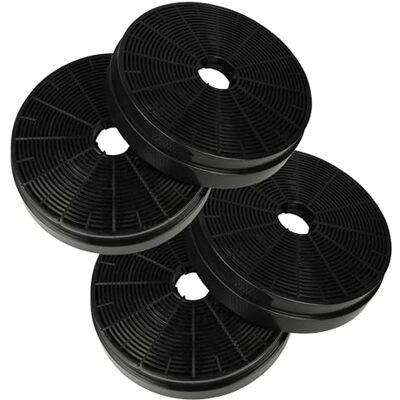 vhbw 4x filtro de carbón activado compatible con Klarstein Aurora Balzac Silent 90, Down Under, Full House, Gloria, Balzac campanas cocina 17,5 cm vhbw 4x filtro de carbón activado compatible con Klarstein Aurora Balzac Silent 90, Down Under, Full House, Gloria, Balzac campanas cocina 17,5 cm
