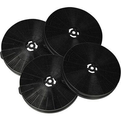 vhbw 4x filtro de carbón activado compatible con Cata ART28376 ART28411 campanas cocina 17,5 cm vhbw 4x filtro de carbón activado compatible con Cata ART28376 ART28411 campanas cocina 17,5 cm
