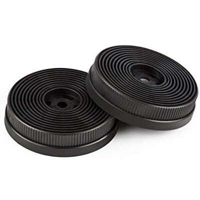 KLARSTEIN filtro de carbón activo para campana extractora 2 filtros de recambio para absorción de 10,5 cm de diámetro. KLARSTEIN filtro de carbón activo para campana extractora 2 filtros de recambio para absorción de 10,5 cm de diámetro.