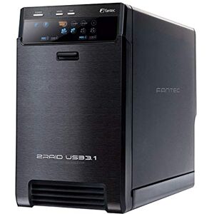 Fantec QB-X2U31R Carcasa de Aluminio Externa para Montaje de 2 Discos Duros de 3.5", Color Negro, SATA Raid USB 3.1 Tipo C 10G Fantec QB-X2U31R Carcasa de Aluminio Externa para Montaje de 2 Discos Duros de 3.5", Color Negro, SATA Raid USB 3.1 Tipo C 10G