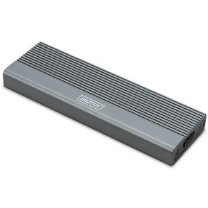 Digitus Carcasa Externa M.2 USB 3.1 Gen2 Tipo-C 10 Gbit/s Admite SSD NVMe de hasta 8 TB para SSD 2230/2242/2260/2280 Sin Herramientas Carcasa de Aluminio Gris Digitus Carcasa Externa M.2 USB 3.1 Gen2 Tipo-C 10 Gbit/s Admite SSD NVMe de hasta 8 TB para SSD 2230/2242/2260/2280 Sin Herramientas Carcasa de Aluminio Gris