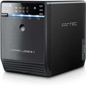Fantec QB-35U31R Unidad de Disco Multiple Torre Negro Fantec QB-35U31R Unidad de Disco Multiple Torre Negro