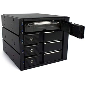 Fantec H 2186 BP-SA3141 SAS + SATA Backplane para 4 Discos Duros de 3,5", Color Negro Fantec H 2186 BP-SA3141 SAS + SATA Backplane para 4 Discos Duros de 3,5", Color Negro