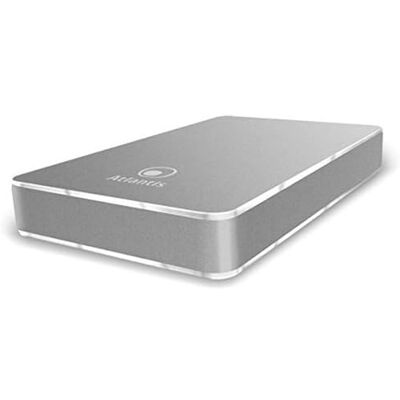 Atlantis Land,Box ESTERNO USB 3.0 SATA A06-HDE-213S X Storage 2.5 Design in alluminio satinato Silver con Atlantis Land,Box ESTERNO USB 3.0 SATA A06-HDE-213S X Storage 2.5 Design in alluminio satinato Silver con