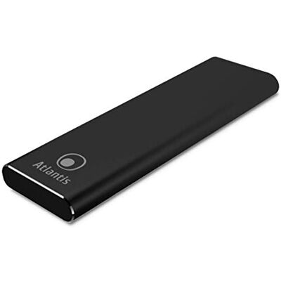 Atlantis DiskMaster M2-SATA. Caja Externa para SSD M2.SATA. Type_C USB-3.1. SSD M.2/NCFF SATA. Dimensiones: 22 x 30, 22 x 42, 22 x 60, 22 x 80. Aluminio Satinado Negro. Atlantis DiskMaster M2-SATA. Caja Externa para SSD M2.SATA. Type_C USB-3.1. SSD M.2/NCFF SATA. Dimensiones: 22 x 30, 22 x 42, 22 x 60, 22 x 80. Aluminio Satinado Negro.