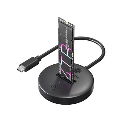 ICY BOX DockingStation NVMe & SATA M.2 SSD, USB-C 3.1 Gen 2, 10 Gbps, sin Herramientas, IB-1610MCD-C31 ICY BOX DockingStation NVMe & SATA M.2 SSD, USB-C 3.1 Gen 2, 10 Gbps, sin Herramientas, IB-1610MCD-C31