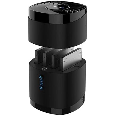SABRENT SSD Estación de Acoplamiento de 2,5 Pulgadas SSD/HD Hasta 16TB (4 Bahías) con Fuente de Alimentación (DS-4SSD) SABRENT SSD Estación de Acoplamiento de 2,5 Pulgadas SSD/HD Hasta 16TB (4 Bahías) con Fuente de Alimentación (DS-4SSD)