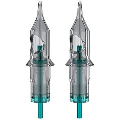 STIGMA Cartuchos de Tatuaje Aguja para Tatuar 10Pcs, #10(14RL) 0.3mm Bugpin Tattoo Cartridge Needles Estandar Desechable con Membrana Round Liner 1014RL STIGMA Cartuchos de Tatuaje Aguja para Tatuar 10Pcs, #10(14RL) 0.3mm Bugpin Tattoo Cartridge Needles Estandar Desechable con Membrana Round Liner 1014RL