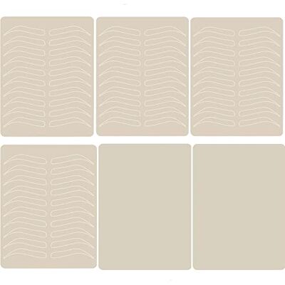 Coyanyu 6 Piezas Microblading Práctica Piel Blanco y Cejas Hoja de Práctica de Látex Artificial Pad, Sin Necesidad de Tinta de Doble Cara Piel del Tatuaje para Principiantes, 20 cm x 15 cm Coyanyu 6 Piezas Microblading Práctica Piel Blanco y Cejas Hoja de Práctica de Látex Artificial Pad, Sin Necesidad de Tinta de Doble Cara Piel del Tatuaje para Principiantes, 20 cm x 15 cm