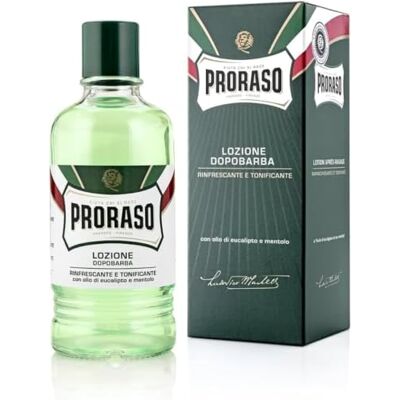 Proraso After Shave Bálsamo, Refrescante, con Eucalipto y Mentol, 400 ml Proraso After Shave Bálsamo, Refrescante, con Eucalipto y Mentol, 400 ml