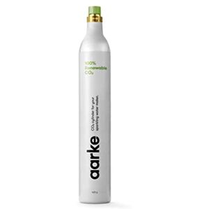 aarke Cilindro de CO2 de 60 L para gasificador de agua I 100% renovable CO2 aarke Cilindro de CO2 de 60 L para gasificador de agua I 100% renovable CO2