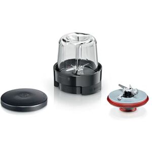 Bosch Accesorios , picadora universal de cubitos de hielo, granos de café, para picar verduras, frutas, carne, para robot de cocina serie 6, serie 8, negro/acero inoxidable Bosch Accesorios , picadora universal de cubitos de hielo, granos de café, para picar verduras, frutas, carne, para robot de cocina serie 6, serie 8, negro/acero inoxidable