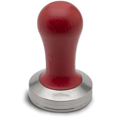 Lelit Tamper de café filtro 58 PLA481R Mango de madera de arce PLA481R Mango de madera roja Lelit Tamper de café filtro 58 PLA481R Mango de madera de arce PLA481R Mango de madera roja