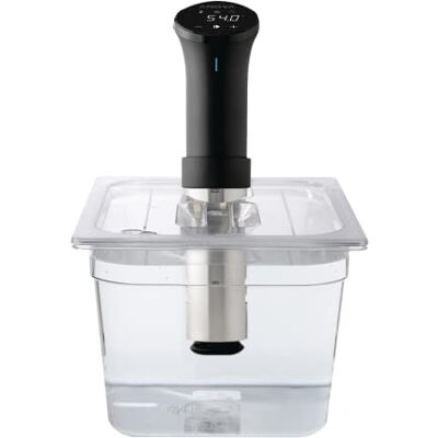 Sous Vide Tools SousVideTools 11.6 Litre Polycarbonate Container Custom Cut Lid to Suit the Anova Sous Vide Cooker Clear Cooking Vessel BPA Free, Non-Stick, and Dishwasher Safe Sous Vide Tools SousVideTools 11.6 Litre Polycarbonate Container Custom Cut Lid to Suit the Anova Sous Vide Cooker Clear Cooking Vessel BPA Free, Non-Stick, and Dishwasher Safe