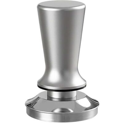 Cecotec Prensador para Café Baristeo Tamper58. Prensador Profesional 58 mm con Resorte, Base Plana Acero Inoxidable, Mango Madera Ergonómico, Compatible Cafeteras Domésticas y Profesionales Cecotec Prensador para Café Baristeo Tamper58. Prensador Profesional 58 mm con Resorte, Base Plana Acero Inoxidable, Mango Madera Ergonómico, Compatible Cafeteras Domésticas y Profesionales