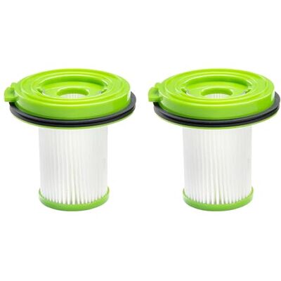 Filtro Hepa Greenworks ASV-HF2-GW - Juego de 2 para aspiradora Filtro Hepa Greenworks ASV-HF2-GW - Juego de 2 para aspiradora