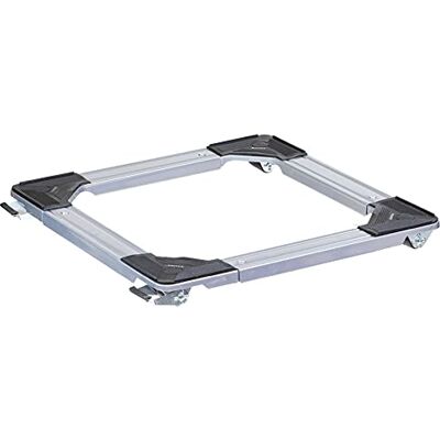 WAGNER Plataforma de Carga MM 1195-46-66 cm Ajustable Ideal para el Transporte de Mercancías de Diferentes Tamaños, 220 kg de Capacidad de Carga, 2 Frenos, Superficie de Carga WAGNER Plataforma de Carga MM 1195-46-66 cm Ajustable Ideal para el Transporte de Mercancías de Diferentes Tamaños, 220 kg de Capacidad de Carga, 2 Frenos, Superficie de Carga