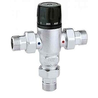 Caleffi 521503 Mezclador térmico (3/4", con válvulas antirretorno) Caleffi 521503 Mezclador térmico (3/4", con válvulas antirretorno)