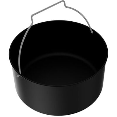 HAIER Molde para pasteles para freidora de aire Serie 5, horneado fácil, resultado perfecto, ahorro de tiempo, apto para lavavajillas HAIER Molde para pasteles para freidora de aire Serie 5, horneado fácil, resultado perfecto, ahorro de tiempo, apto para lavavajillas