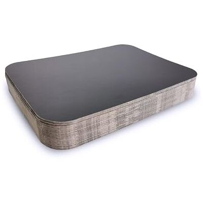 Bolsemack Bases de loncheado para envasar al vacío 170x235 mm (17x23,5 cm) 25 Unidades de bandejas de cartón Color Negro para envasadoras al vacío. Láminas con Certificado alimenticio. Bolsemack Bases de loncheado para envasar al vacío 170x235 mm (17x23,5 cm) 25 Unidades de bandejas de cartón Color Negro para envasadoras al vacío. Láminas con Certificado alimenticio.