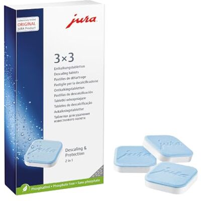 Jura Pastillas de descalcificación de 2 fases (3x3 uds.) Jura Pastillas de descalcificación de 2 fases (3x3 uds.)
