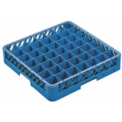 Garcia de Pou García de Pou Rack Lavavajillas De 49 Compart. Vasos 50X50X10 Cm Azul Pp Garcia de Pou García de Pou Rack Lavavajillas De 49 Compart. Vasos 50X50X10 Cm Azul Pp