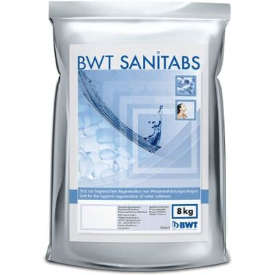 BWT Sal para limpieza Sanitabs, 8 kg BWT Sal para limpieza Sanitabs, 8 kg