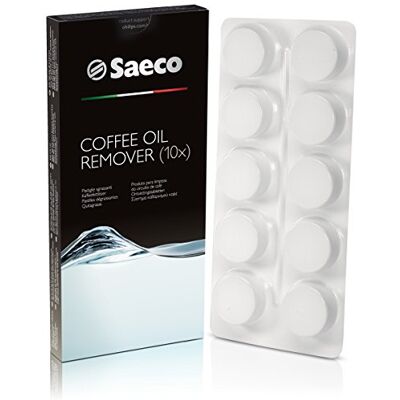 Saeco Philips CA6704/99 Pastillas quitagrasas para cafeteras , 10 unidades Saeco Philips CA6704/99 Pastillas quitagrasas para cafeteras , 10 unidades