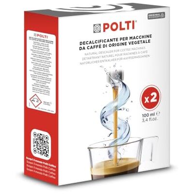 Polti , Descalcificador de Origen Vegetal para Máquinas de Café Polti , Descalcificador de Origen Vegetal para Máquinas de Café