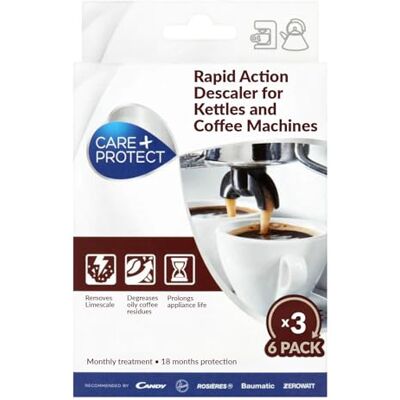 CARE + PROTECT - Universal - Desincrustante - Desincrustante para cafeteras CARE + PROTECT - Universal - Desincrustante - Desincrustante para cafeteras