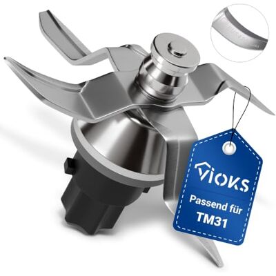 VIOKS Alternativo Cuchilla compatible con Thеrmomix TM31 VIOKS Alternativo Cuchilla compatible con Thеrmomix TM31
