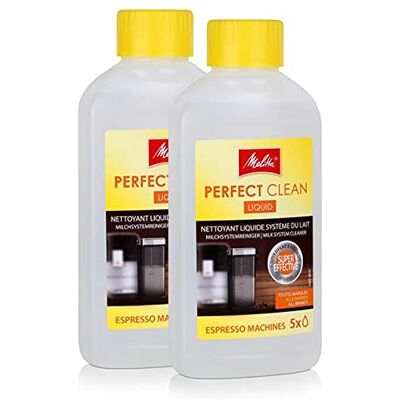 Melitta 2 x 202034 perfecto limpio cafeteras Sistema limpiador 250 ml de leche Melitta 2 x 202034 perfecto limpio cafeteras Sistema limpiador 250 ml de leche