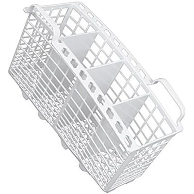 Ariston Genuine AS100 AS150 X Slimline lavavajillas color blanco cesto para cubiertos (W230 x D110 x H135 mm) Ariston Genuine AS100 AS150 X Slimline lavavajillas color blanco cesto para cubiertos (W230 x D110 x H135 mm)