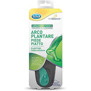 Dr. Scholl's Scholl Plantillas In-Balance para aliviar el dolor y ofrecer soporte al arco plantar en pies planos, unisex, talla M (40-42) Dr. Scholl's Scholl Plantillas In-Balance para aliviar el dolor y ofrecer soporte al arco plantar en pies planos, unisex, talla M (40-42)