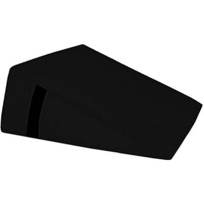QUIRUMED Cojín Triangular, Medidas 28 x 30 x 13 cm, Color Negro, Ergonómico, Polipiel, Relleno Flexible, Cojín Masaje, Fisioterapia, Apoyo para la Espalda QUIRUMED Cojín Triangular, Medidas 28 x 30 x 13 cm, Color Negro, Ergonómico, Polipiel, Relleno Flexible, Cojín Masaje, Fisioterapia, Apoyo para la Espalda