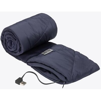 Imetec Heat On The Go Puffer Scarf – Bufanda térmica inalámbrica 3 temperaturas, azul – calor extra para cuello y cervical, inalámbrico recargable con Powerbank (no incluida) Imetec Heat On The Go Puffer Scarf – Bufanda térmica inalámbrica 3 temperaturas, azul – calor extra para cuello y cervical, inalámbrico recargable con Powerbank (no incluida)