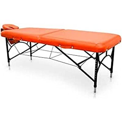 QUIRUMED Camilla plegable de aluminio EASY FORCE Naranja QUIRUMED Camilla plegable de aluminio EASY FORCE Naranja