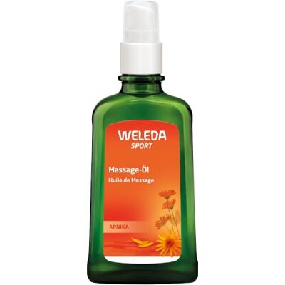WELEDA Aceite de Masaje de Árnica Deportivo 100 ml Árnica, masaje deportivo, preparación y recuperación muscular, alivio muscular, 100% natural, uso deportivo, corporal WELEDA Aceite de Masaje de Árnica Deportivo 100 ml Árnica, masaje deportivo, preparación y recuperación muscular, alivio muscular, 100% natural, uso deportivo, corporal