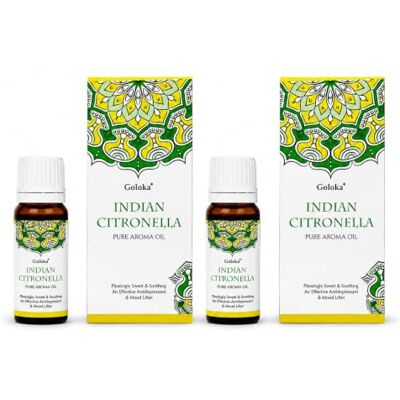 AROMASENSES Pack 2 Aceites Esenciales Puros Goloka Citronela 10 ml AROMASENSES Pack 2 Aceites Esenciales Puros Goloka Citronela 10 ml
