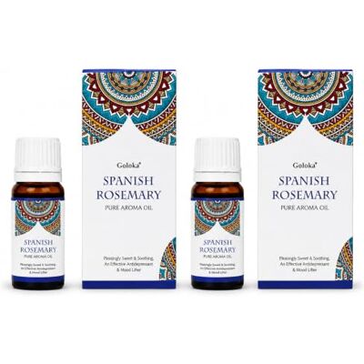 AROMASENSES Pack 2 Aceites Esenciales Puros Goloka Romero 10 ml AROMASENSES Pack 2 Aceites Esenciales Puros Goloka Romero 10 ml
