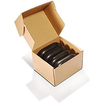 Master Massage - Groß Ovular Basalt - 4 pcs - hot stone set Master Massage - Groß Ovular Basalt - 4 pcs - hot stone set