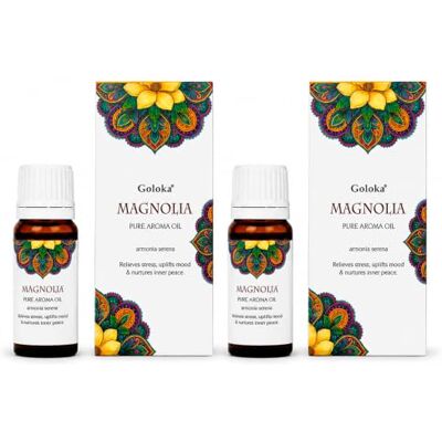 AROMASENSES Pack 2 Aceites Esenciales Puros Goloka Magnolias 10 ml AROMASENSES Pack 2 Aceites Esenciales Puros Goloka Magnolias 10 ml