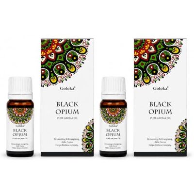 AROMASENSES Pack 2 Aceites Esenciales Puros Goloka Black Opium 10 ml AROMASENSES Pack 2 Aceites Esenciales Puros Goloka Black Opium 10 ml