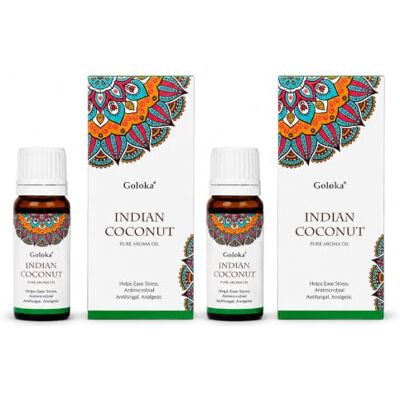 AROMASENSES Pack 2 Aceites Esenciales Puros Goloka Coco 10 ml AROMASENSES Pack 2 Aceites Esenciales Puros Goloka Coco 10 ml