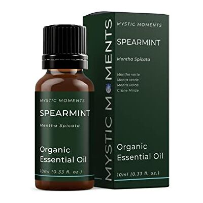 Mystic Moments Menta Verde Aceite Esencial Orgánico 10ml 100% Puro Mystic Moments Menta Verde Aceite Esencial Orgánico 10ml 100% Puro
