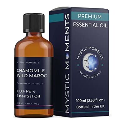 Mystic Moments Momentos místicos Aceite Esencial Wild Maroc de manzanilla 100 ml 100% Puro Mystic Moments Momentos místicos Aceite Esencial Wild Maroc de manzanilla 100 ml 100% Puro