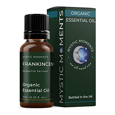 Mystic Moments Olíbano Aceite Esencial Orgánico 10ml 100% Puro Mystic Moments Olíbano Aceite Esencial Orgánico 10ml 100% Puro