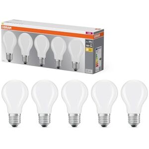 OSRAM Lámpara LED Base de filamento A100 forma de bombilla 11W 827, 2700K blanco cálido, E27, esmerilado, 1521 lm, luz instantánea 100% OSRAM Lámpara LED Base de filamento A100 forma de bombilla 11W 827, 2700K blanco cálido, E27, esmerilado, 1521 lm, luz instantánea 100%