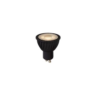 LUCIDE MR16 Lámpara led Ø 5 cm LED Regul. GU10-1x5W 3000K Negro LUCIDE MR16 Lámpara led Ø 5 cm LED Regul. GU10-1x5W 3000K Negro